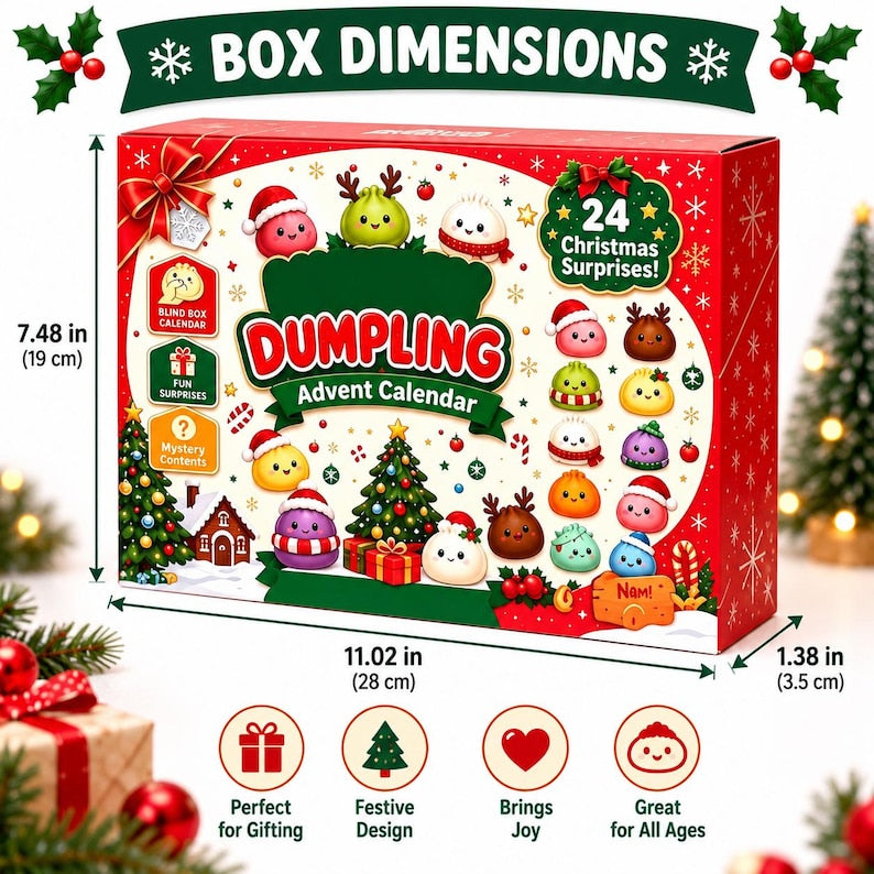 Evermerry Co.™ Dumpling Advent Calendar 2026