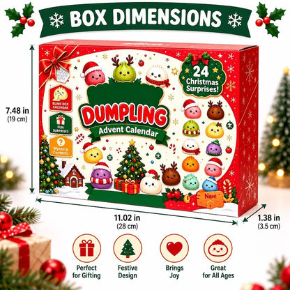 Evermerry Co.™ Dumpling Advent Calendar 2026